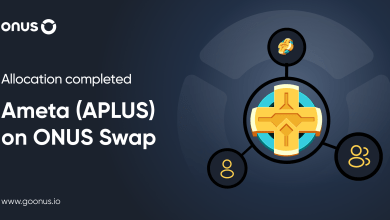 What is the APLUS/AMETA cryptocurrency project?